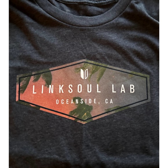 LINKSOUL The Alleyway Tee-Size Small Men-Color Navy Blue-NWOT - Picture 4 of 5